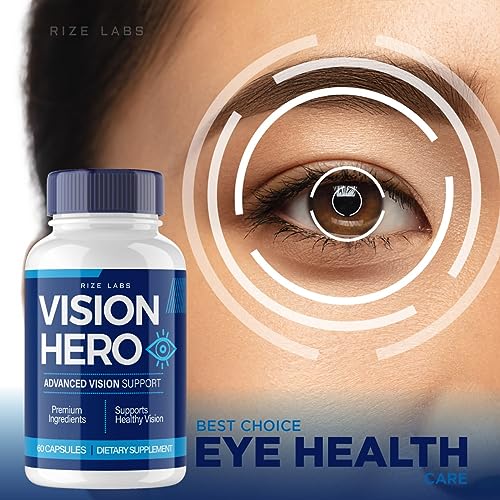 (5 Pack) Vision Hero Capsules - Vision Hero Eye Health Supplement for Healthy rize labs buy supplements canada
