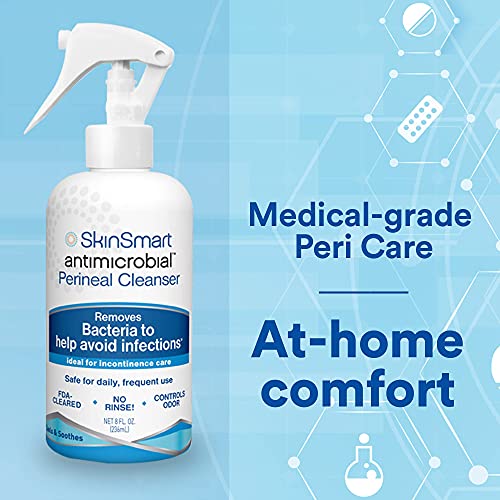 SkinSmart Antimicrobial Perineal Cleanser, Ideal for Incontinence Care SkinSmart Antimicrobial buy supplements canada