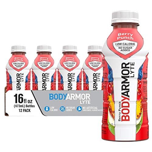 BODYARMOR LYTE Sports Drink Low-Calorie Sports Beverage, Berry Punch, Coconut BODYARMOR buy supplements canada