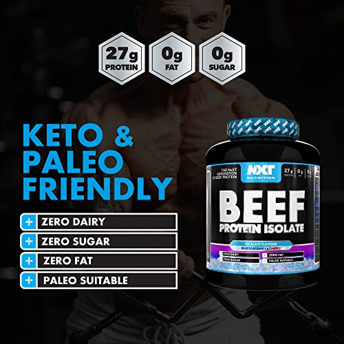 NXT Nutrition Beef Protein Isolate Powder - Protein Powder High in Natural Amino Acids NXT Nutrition buy supplements canada