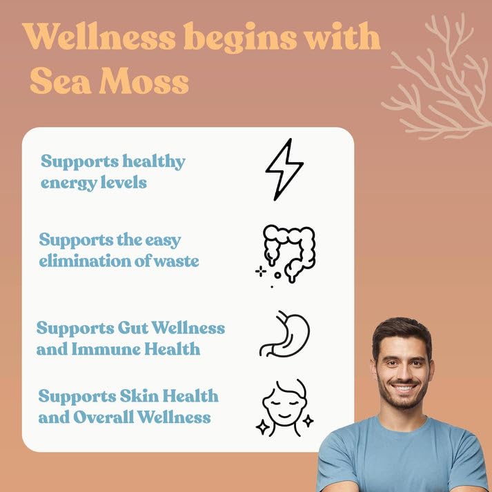 Atlantic Naturals Sea Moss 7 Day Colon and para Cleanse | Detox, Gut Health and Intestinal Atlantic Naturals buy supplements canada