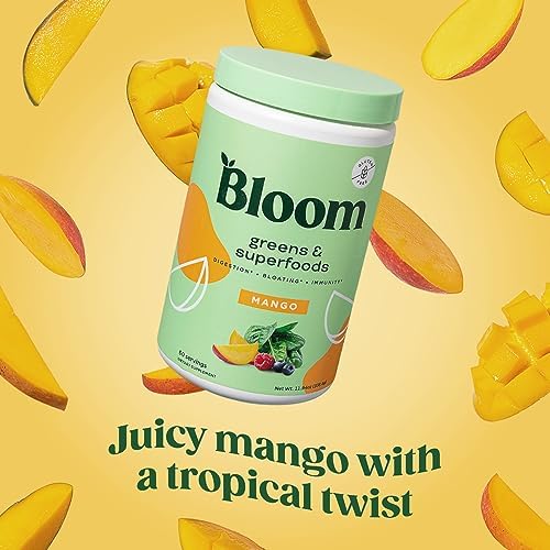 Bloom Nutrition Super Greens Powder Smoothie & Juice Mix - Probiotics Bloom Nutrition buy supplements canada