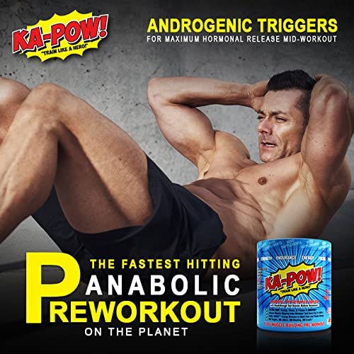 PREWORKOUT TESTOSTERONE BOOSTER - KA-POW! The Fastest Hitting ANABOLIC PRE HERO SUPPLEMENTS buy supplements canada
