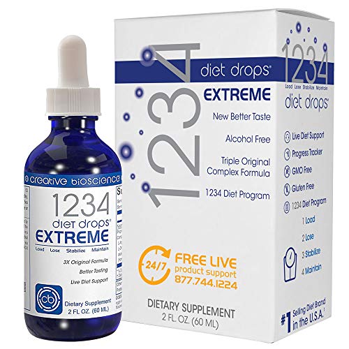 Creative Bioscience 1234 Diet Drops Extreme for Women & Men, Diet Drops for Weight Creative Bioscience buy supplements canada