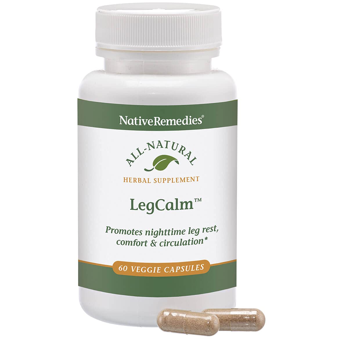 Native Remedies Leg Calm for Rested Legs and Limb Comfort at Night, 60 Veggie Caps Native Remedies buy supplements canada