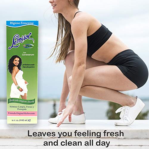 Lemisol Plus, Gentle Daily Feminine Cleanser, Original Refreshing Formula - 8 Oz (Pack of 3) Lemisol buy supplements canada