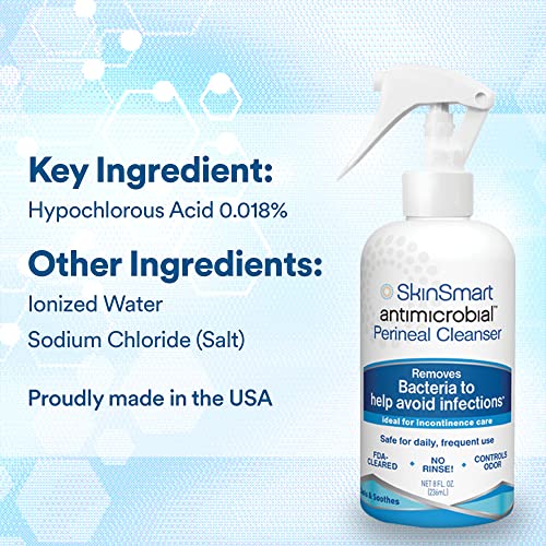 SkinSmart Antimicrobial Perineal Cleanser, Ideal for Incontinence Care SkinSmart Antimicrobial buy supplements canada