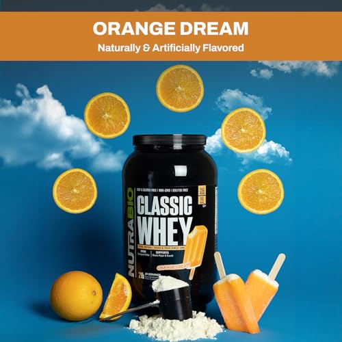 NutraBio Classic Whey Protein Powder- 25G of Protein Per Scoop - Full-Spectrum Amino NutraBio buy supplements canada