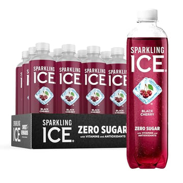 Sparkling Ice, Black Cherry Sparkling Water, Zero Sugar Flavored Water, with Vitamins Sparkling ICE buy supplements canada