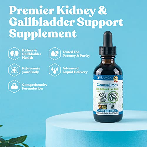 Cleanse Drops - Advanced Kidney & Gallbladder Cleanse Support Rejuvica Health buy supplements canada