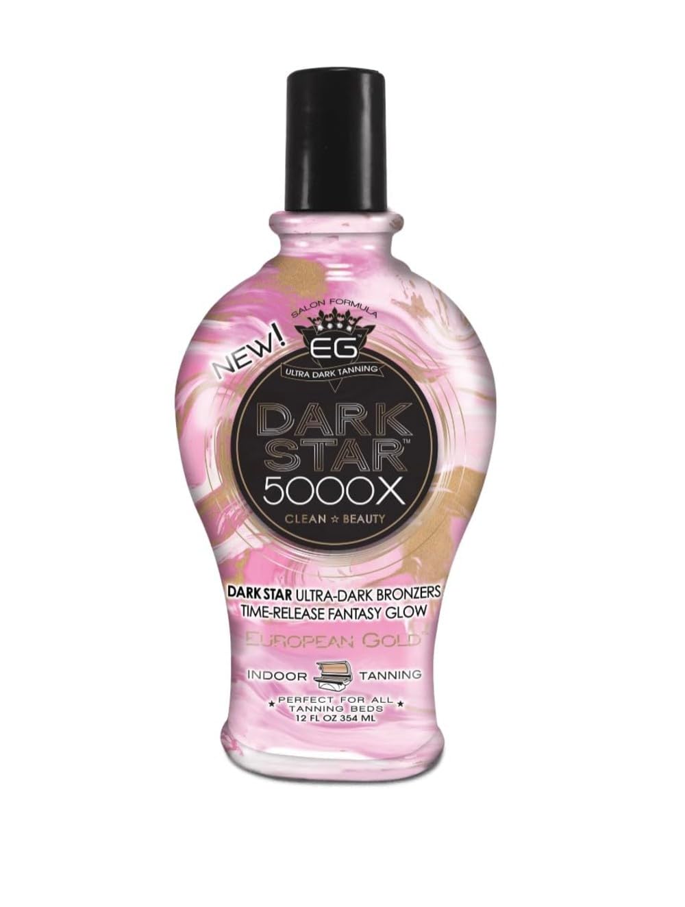 European Gold Dark Star 5000X Indoor Tanning Lotion for Tanning beds, 12 fl oz European Gold buy supplements canada