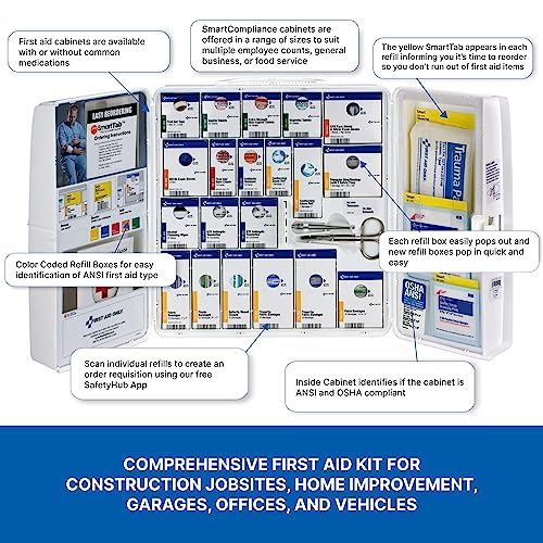 First Aid Only 1000-FAE-0103 50-Person SmartCompliance OSHA First Aid Kit First Aid Only buy supplements canada