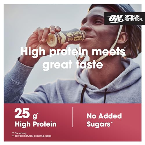 Optimum Nutrition High Protein Shake Bottles, Ready To Drink Healthy Snacks, No added Optimum Nutrition buy supplements canada