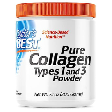 Doctor's Best, Pure Collagen Type 1 and 3 (Collagen Type 1 and 3), 200g Powder Doctor's BEST buy supplements canada