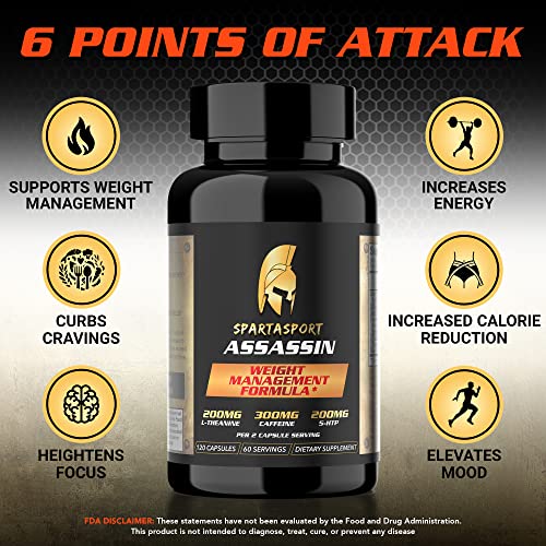 Spartasport Assassin Weight Management Formula - Weight Loss Pills for Women Men Spartasport buy supplements canada