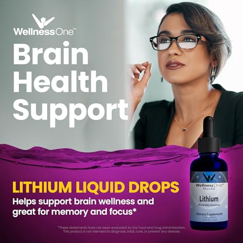 WellnessOne Liquid Lithium Supplements - Ionic Lithium Supplement Liquid WellnessOne buy supplements canada
