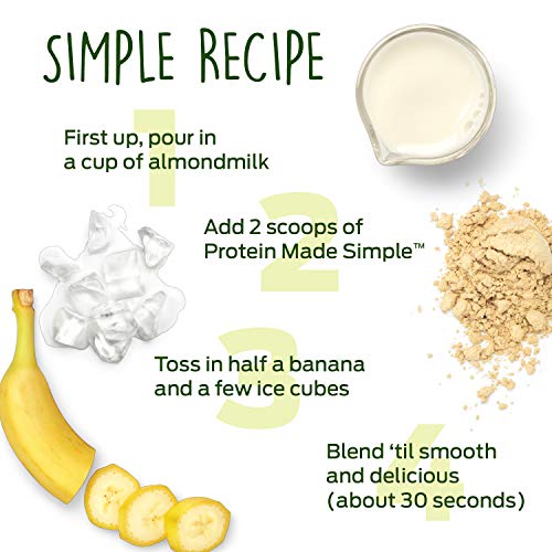 Vega Protein Made Simple, Dark Chocolate - Stevia Free Vegan Protein Powder Vega buy supplements canada