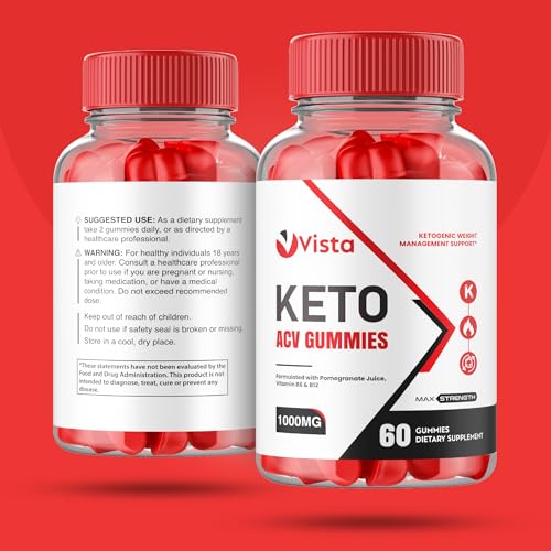(2 Pack) Vista Keto Acv Gummies - Official Formula, Vegan - Vista Keto + Acv Gummies Healthly buy supplements canada