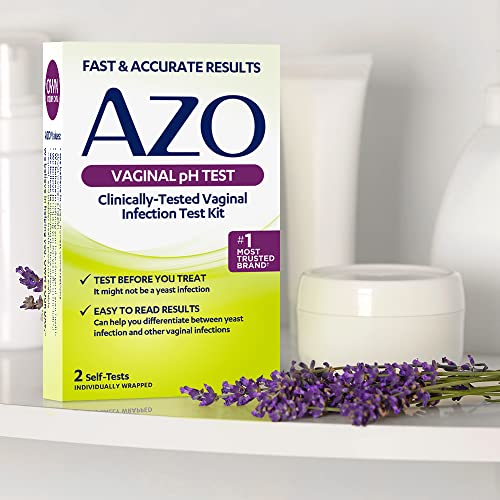 AZO Vaginal pH Test Kit, Clinically-Tested Vaginal Infection Test Kit, Fast & Accurate Results AZO buy supplements canada