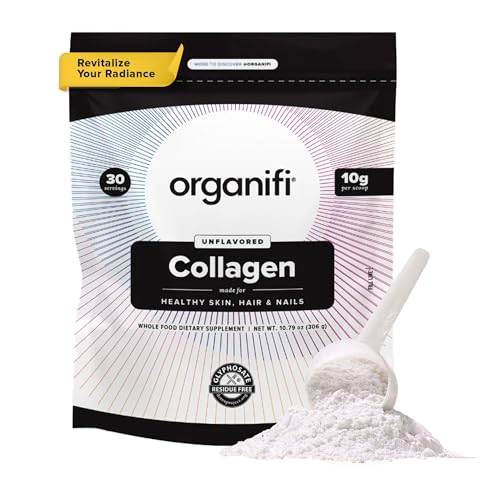 Organifi Collagen Powder - Fuller Hair, Stronger Nails, and Radiant Skin - Replenish Organifi buy supplements canada