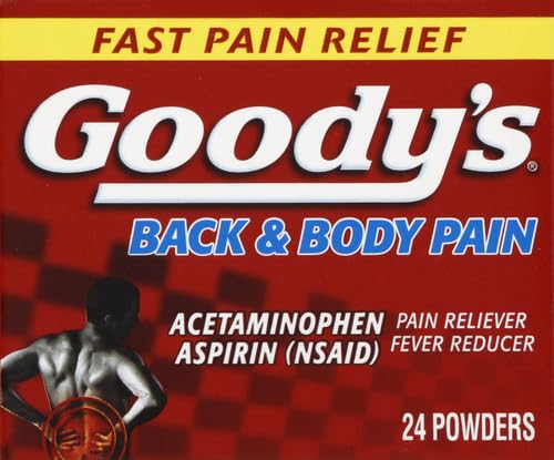 Goody's Back and Body Pain Relief Powder, 24 ct (Pack of 4) Goody's buy supplements canada
