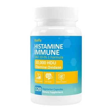 KUAFLY DAO Enzyme Supplements Histamine Blocker 120 Capsules– Natural DAO Supplement with Diamine Oxidase & Quercetin KUAFLY buy supplements canada