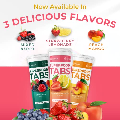 Superfood Tabs Detox Cleanse Drink - Fizzy Nutrition Supplement for Women and Men skinnytabs buy supplements canada