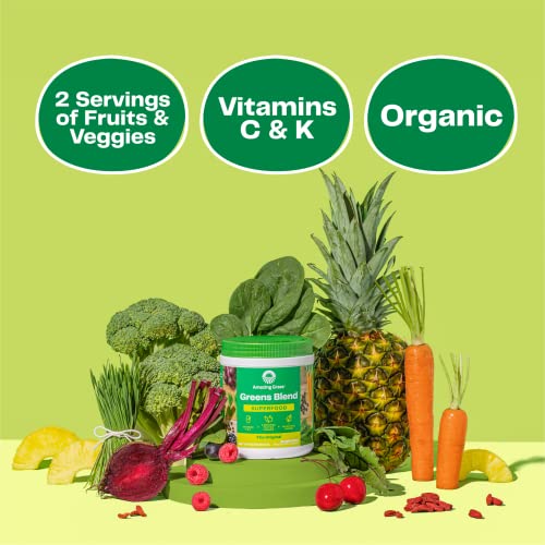 Amazing Grass Greens Blend Superfood: Super Greens Powder Smoothie Mix with Organic Amazing Grass buy supplements canada