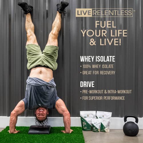 Live Relentless by Tim Kennedy, Drive Pre-Workout, Merica's Strawlemon, 30 Servings Live Relentless buy supplements canada