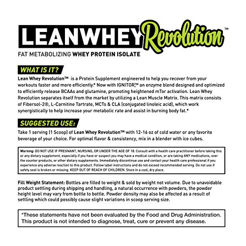 Musclesport Lean Whey Revolution™ Protein Powder - Whey Protein Isolate Musclesport buy supplements canada