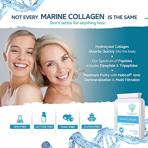 Marine Collagen 600mg 60 Capsules - Highly Bioavailable Naticol® Type 1 swiss bioenergetics buy supplements canada