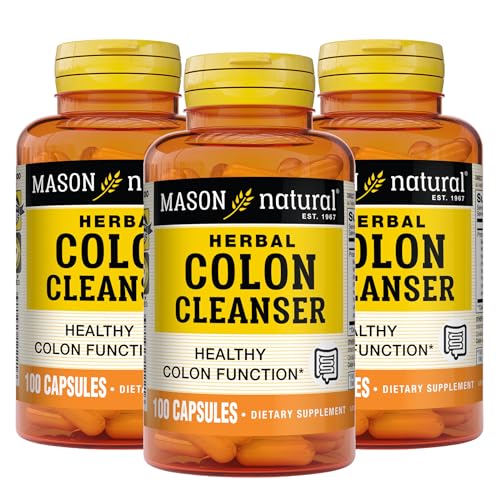 MASON NATURAL Colon Herbal Cleanser, Dietary Supplement Supports Digestive Health MASON NATURAL buy supplements canada