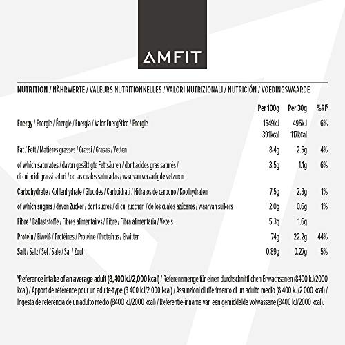 Amazon Brand - Amfit Nutrition Whey Protein Powder, Chocolate Flavour, 33 Servings, 1 kg Amfit Nutrition buy supplements canada