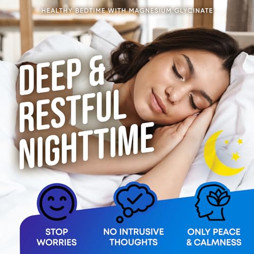 Magnesium Glycinate 500MG - Magnesium for Sleep - High Absorption Chelated Magnesiu JOYLI Nutrition buy supplements canada