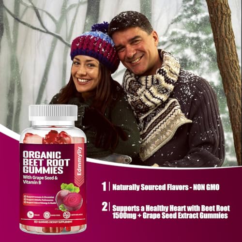 Organic Beet Root Gummies 1500mg for Men Women Beet Root for Athletic, Performance Edmmyliy buy supplements canada