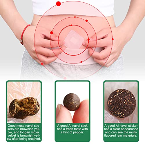 Mugwort Stickers, 40PCs Mugwort Navel Stickers - Parches para Bajar de Peso Rapido ALIVO buy supplements canada