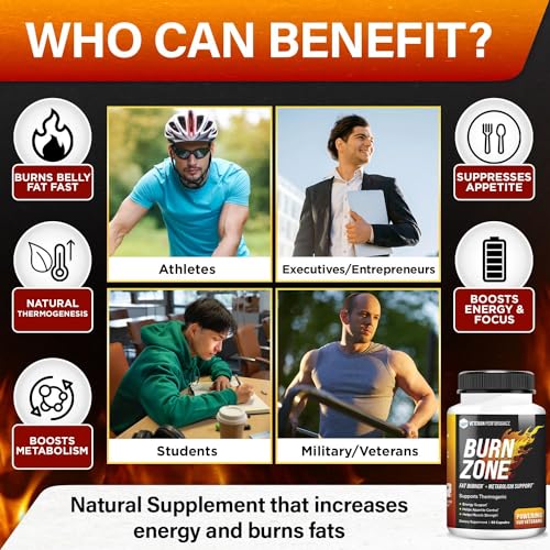 Veteran Performance Burn Zone Thermogenic Fat Burner – Metabolism Booster Appetite Veteran Performance buy supplements canada