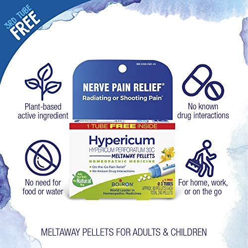 Boiron Hypericum Perforatum 30C Homeopathic Medicine for Relief from Nerve Pain, Toothaches Boiron buy supplements canada