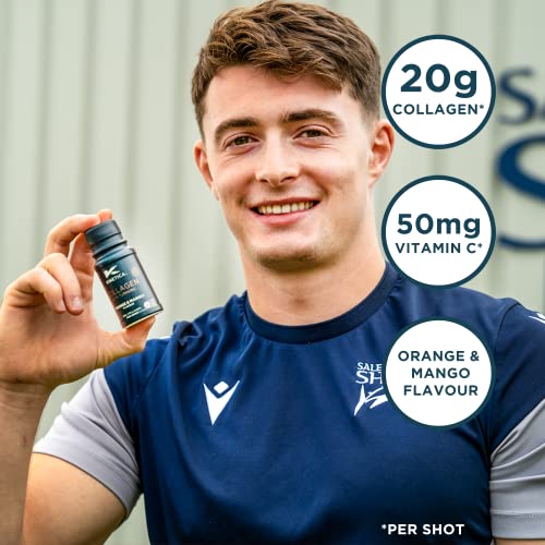 Kinetica Collagen with Turmeric (12-Pack) 20g Collagen & 50mg Vitamin C. Orange & Mango Flavour Kinetica buy supplements canada