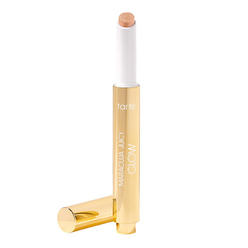 tarte maracuja juicy glow highlight – Highlighter with Vitamin E to Hydrate, Blur appearance for a Smooth Buildable & Luminous Radiant Finish, Vegan & Cruelty-Free, full size, champagne glow tarte buy supplements canada