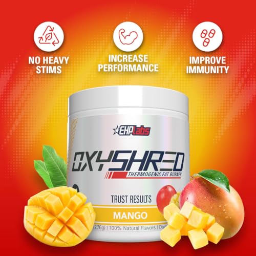 EHP Labs OxyShred Thermogenic Pre Workout Powder & Shredding Supplement - Clinically EHP Labs buy supplements canada