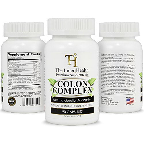The Inner Health Colon & Gut Cleanse Detox Formula - Supporting Gut Health, Purification The Inner Health buy supplements canada
