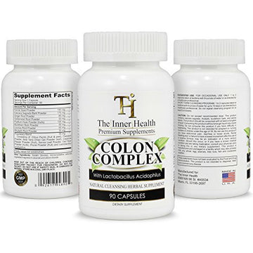 The Inner Health Colon & Gut Cleanse Detox Formula - Supporting Gut Health, Purification The Inner Health buy supplements canada