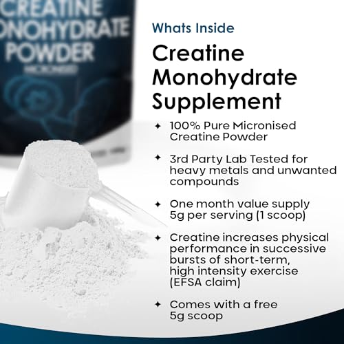 Creatine Monohydrate Powder 100% Pure Micronized Creatine - 150g Increased Absorption NEW LEAF PRODUCTS buy supplements canada