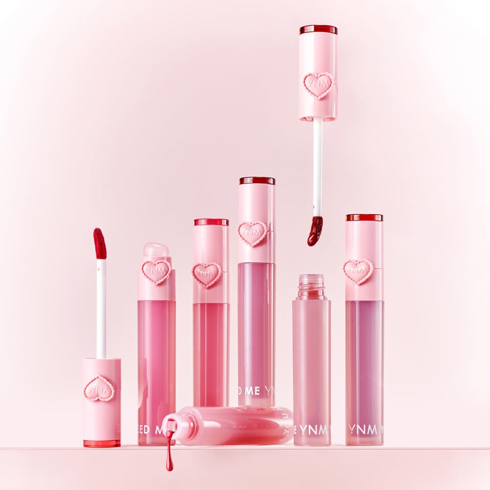 YNM Heart Jelling Tint, PEPPER JELLING, Silicone Lip Brush Included, K-Beauty, Non-Sticky, Moisturizing, Smudge-Proof, Korean Lip Tint, Long-Lasting, Vivid Color, 0.09 oz YNM buy supplements canada