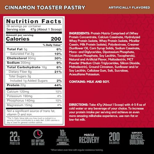 BSN SYNTHA-6 Whey Protein Powder with Micellar Casein, Milk Isolate, Cinnamon Toaster BSN buy supplements canada