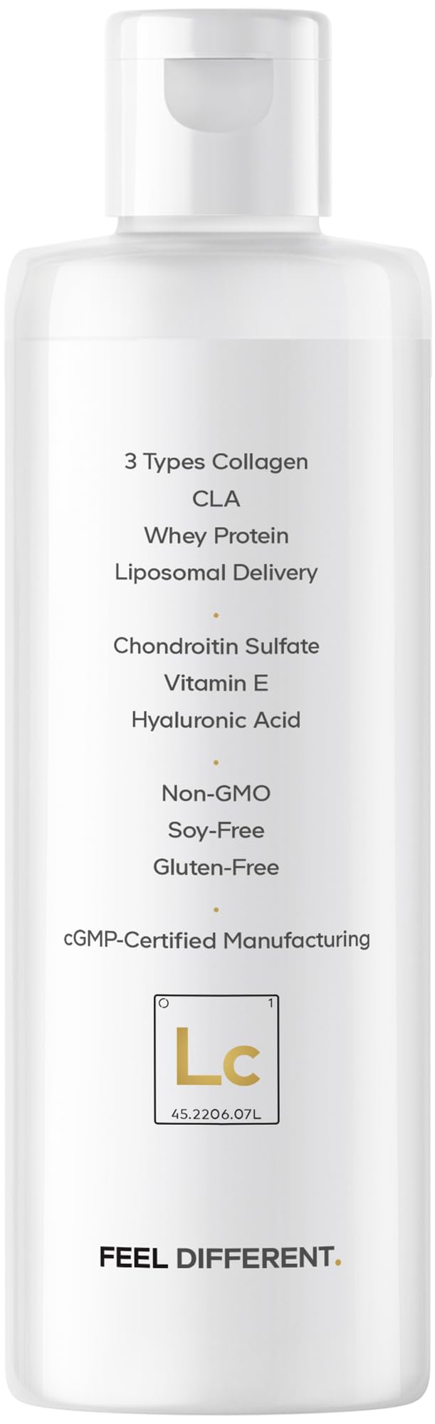 Codeage Liquid Collagen Supplement Vanilla Flavor, Beauty Trim & Glow Liposomal Collagen Peptides, CLA Conjugated Linoleic Acid, Hyaluronic Acid, Vitamin E, Hydrolyzed, Non-GMO, 15.22 fl oz Codeage buy supplements canada